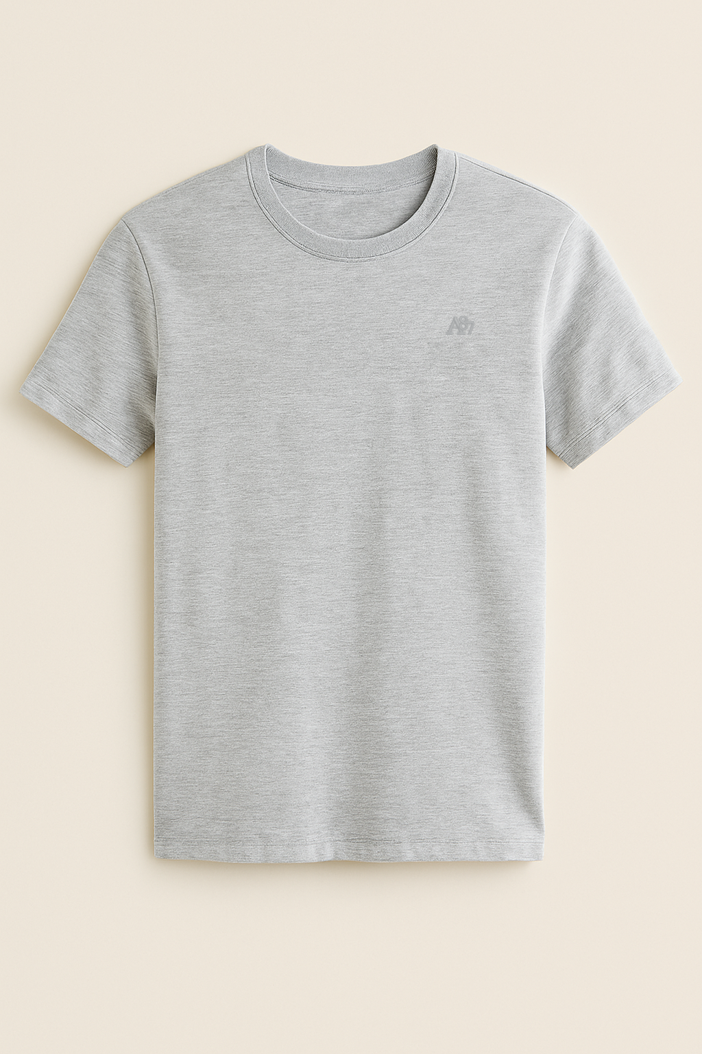 Camiseta Básica Para Hombre Aero Guys SS Tees Light Heather Grey 4240