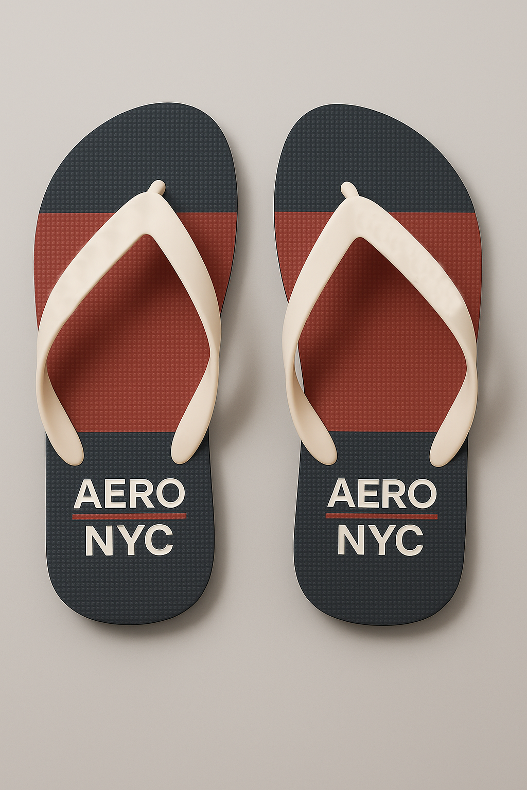 Sandalias Para Hombre Aero Guys Rubber Flip Flops Black Fox 9302