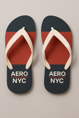 Sandalias Para Hombre Aero Guys Rubber Flip Flops Black Fox 9302