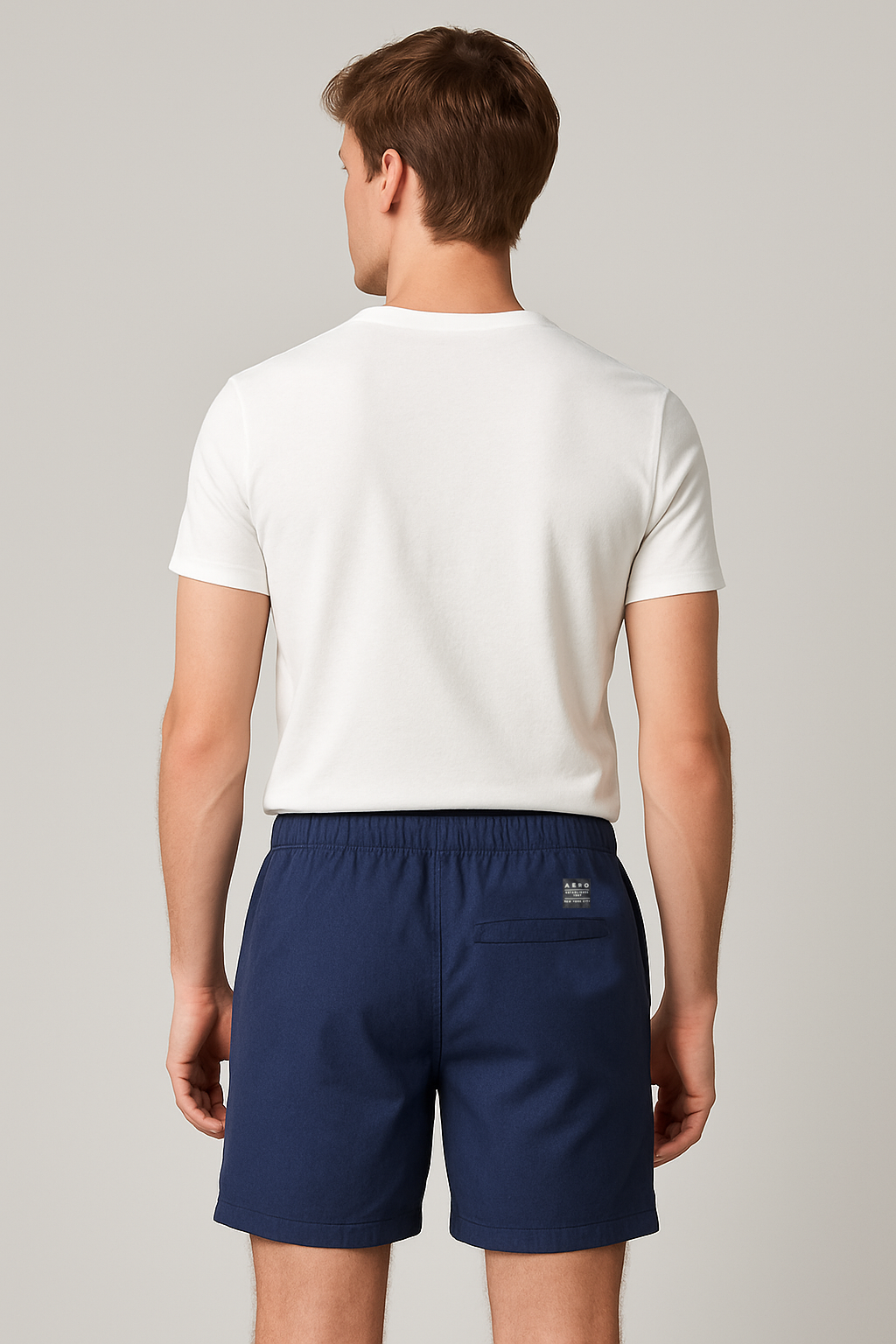 Bermuda Para Hombre Aero BC Shorts Cadet Navy 1484