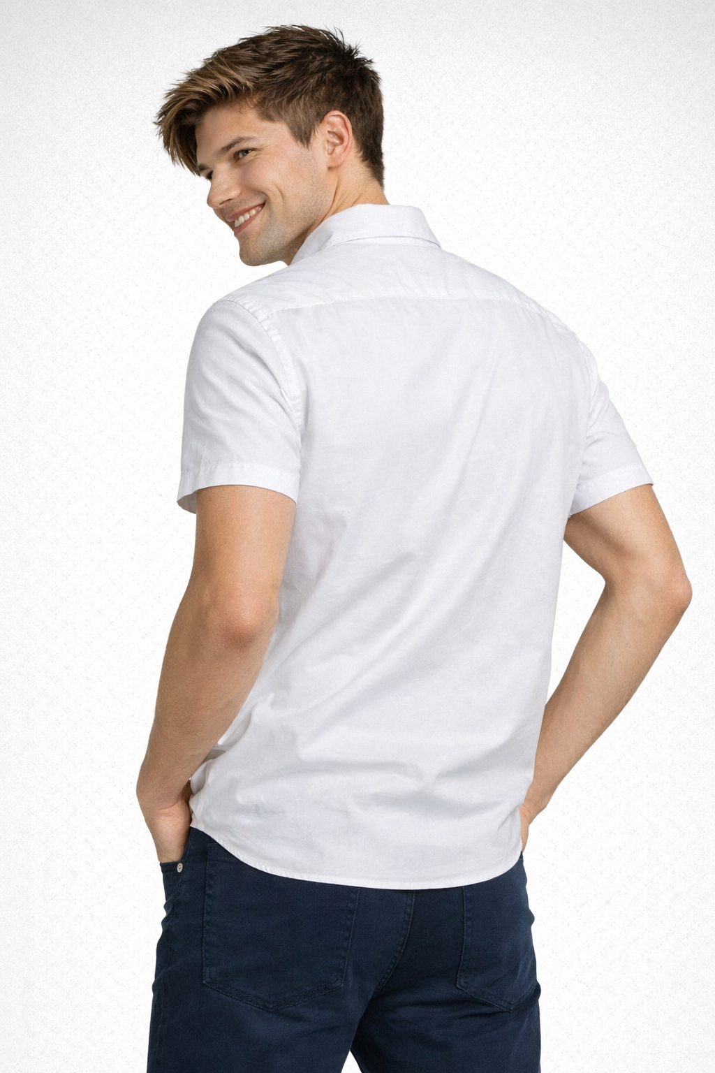 Camisa Para Hombre Aero Guys SS Woven Shirts Bleach 2193
