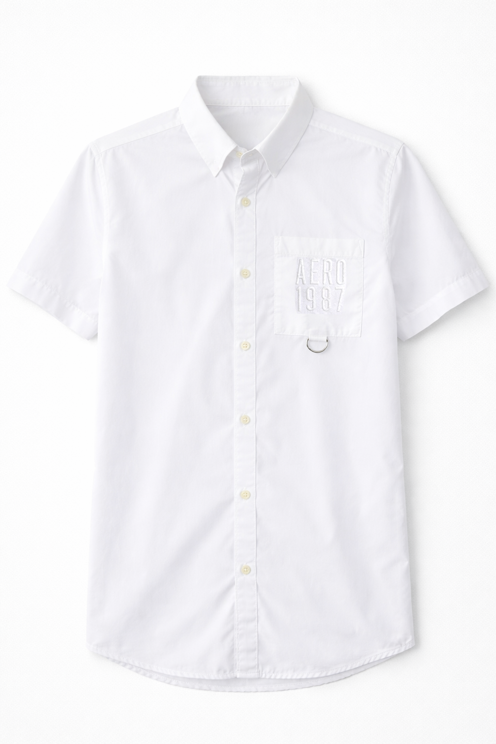 Camisa Para Hombre Aero Guys SS Woven Shirts Bleach 2193