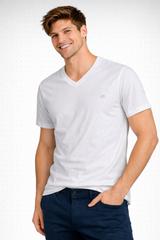 Camiseta Para Hombre Aero Guys SS Tees Cream 4440