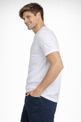 Camiseta Para Hombre Aero Guys SS Tees Cream 4440