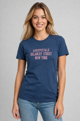 Camiseta Para Mujer Aero Graphic Level 2 Celestial 6763