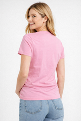 Camiseta Para Mujer Aero Girls Solid SS Azalea Pink 6505