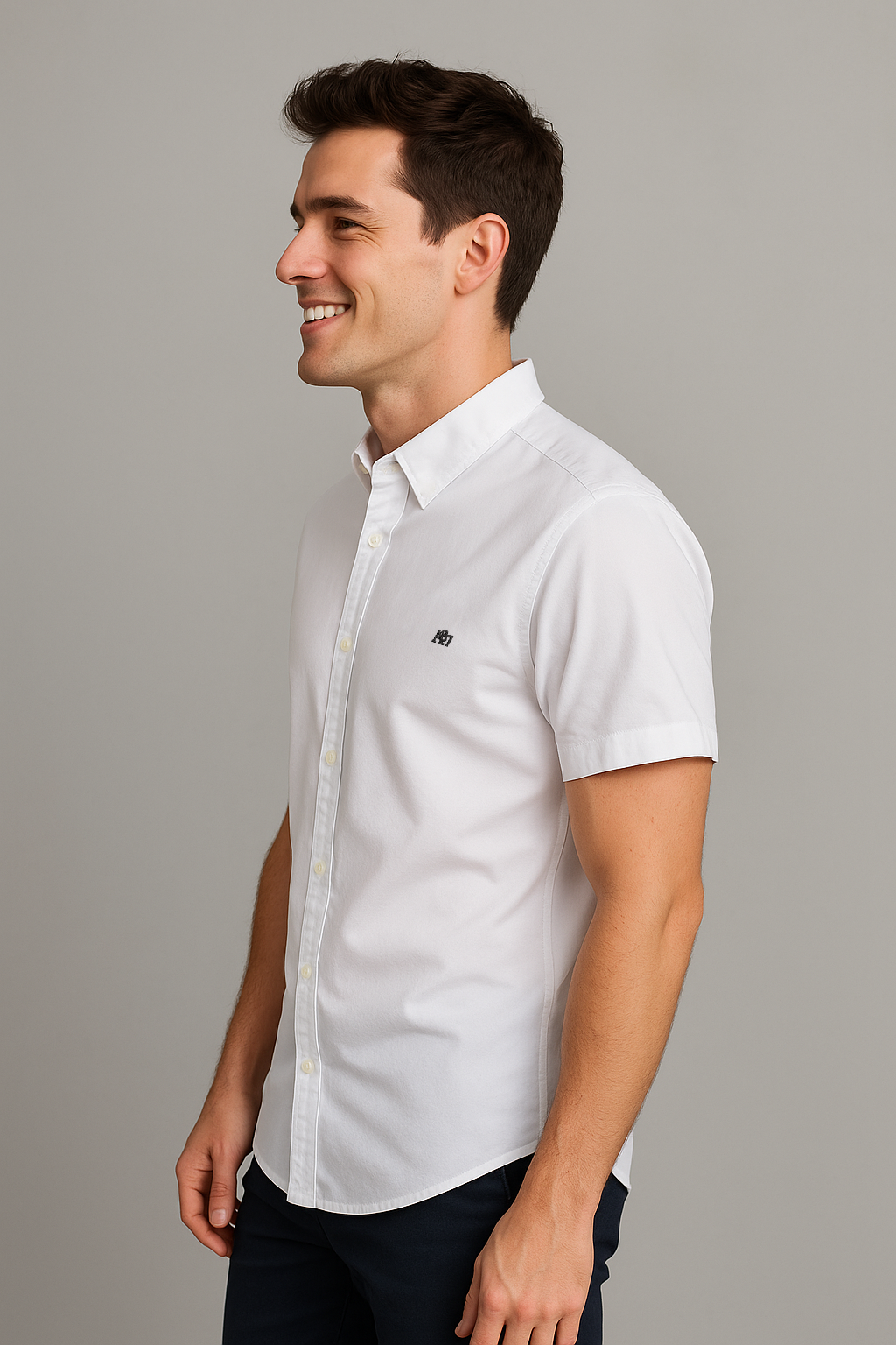 Camisa Para Hombre Aero Guys SS Woven Shirts Bleach 1440