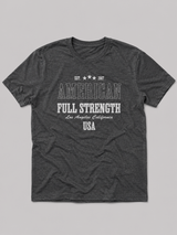 Camiseta Para Hombre Aerto Guys Fashion Graphics Charcoal Heather Grey 6280