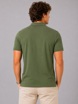 Camiseta Polo Aero Guys SS Solid Polo Olivine 7907