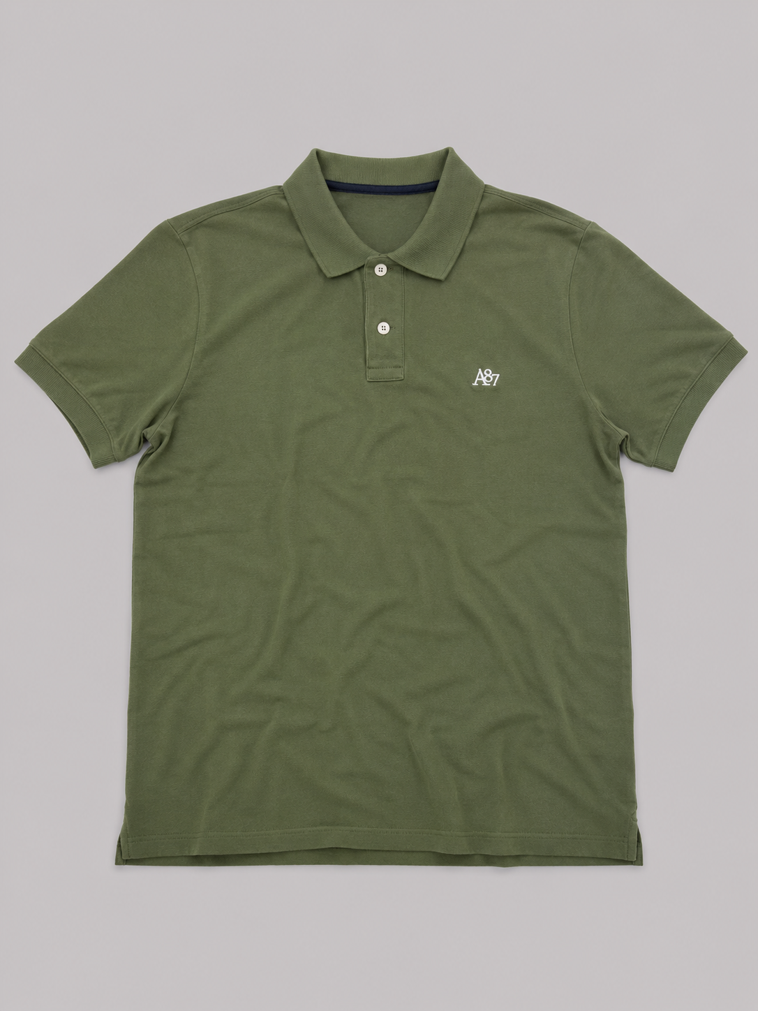 Camiseta Polo Aero Guys SS Solid Polo Olivine 7907