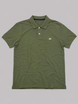 Camiseta Polo Aero Guys SS Solid Polo Olivine 7907