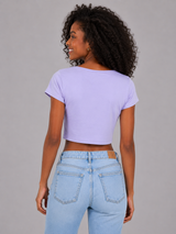 Camiseta Para Mujer Aero Girls Graph Other Breezy Lilac 1603