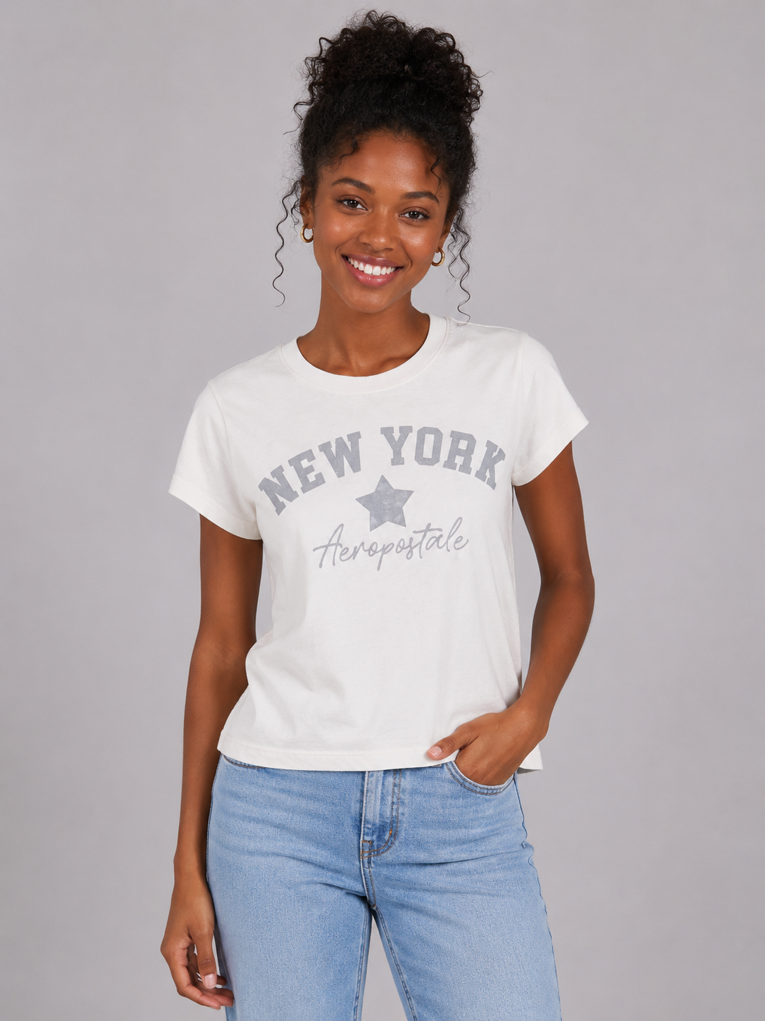 Camiseta Para Mujer Aero Girls Fashion Graphics Birch 2426