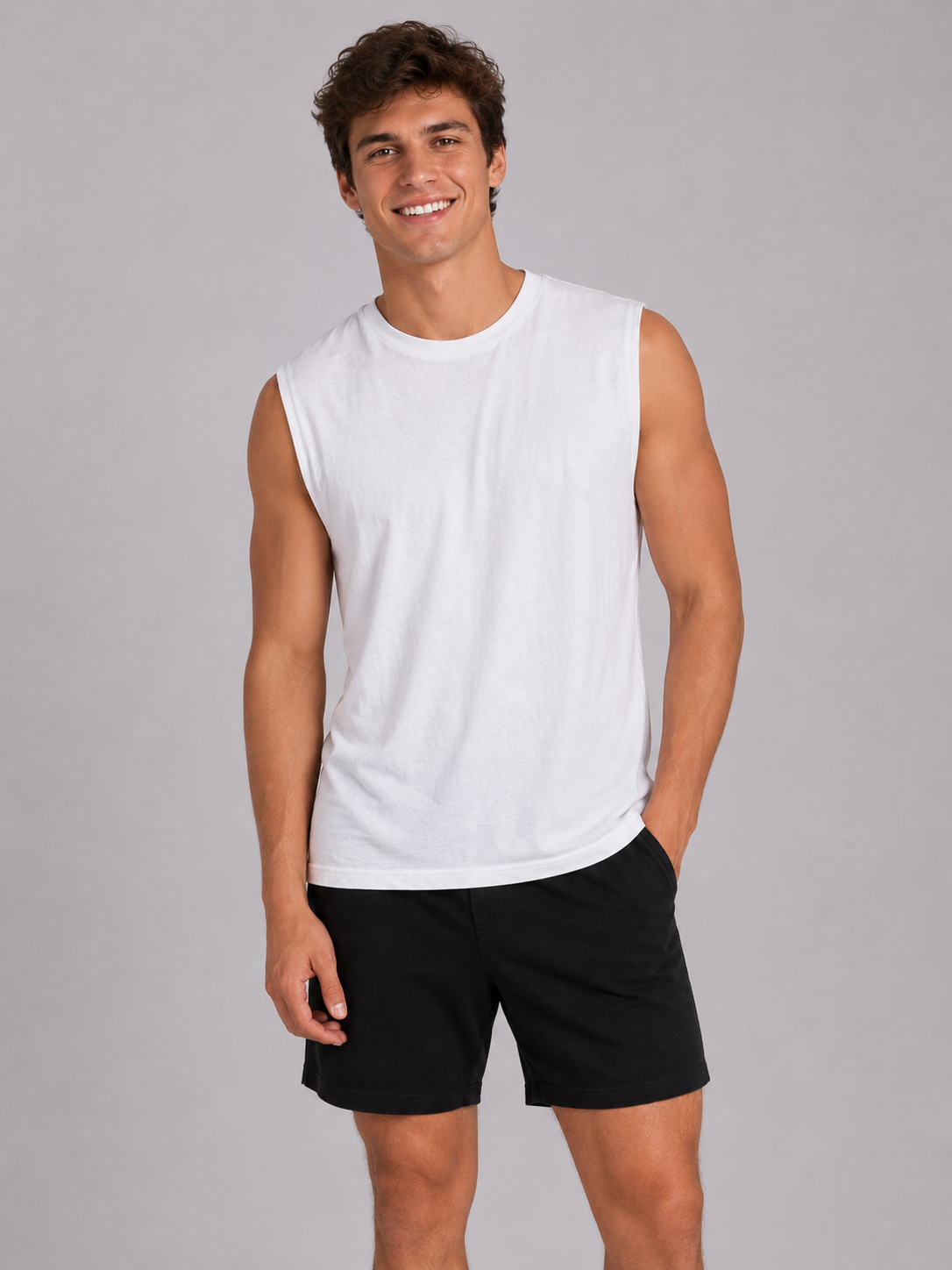 Camiseta Para Hombre sin Manga Aero Guys Tanks Bleach UPF50 1598