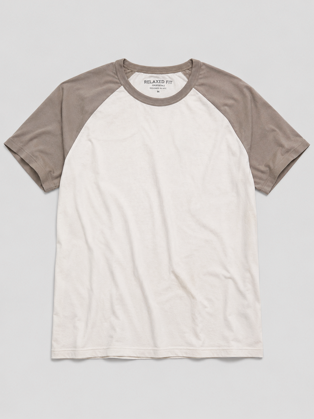 Camiseta Para Hombre Aero BC SS Knits Ash Grey 1600 (100% Algodón)