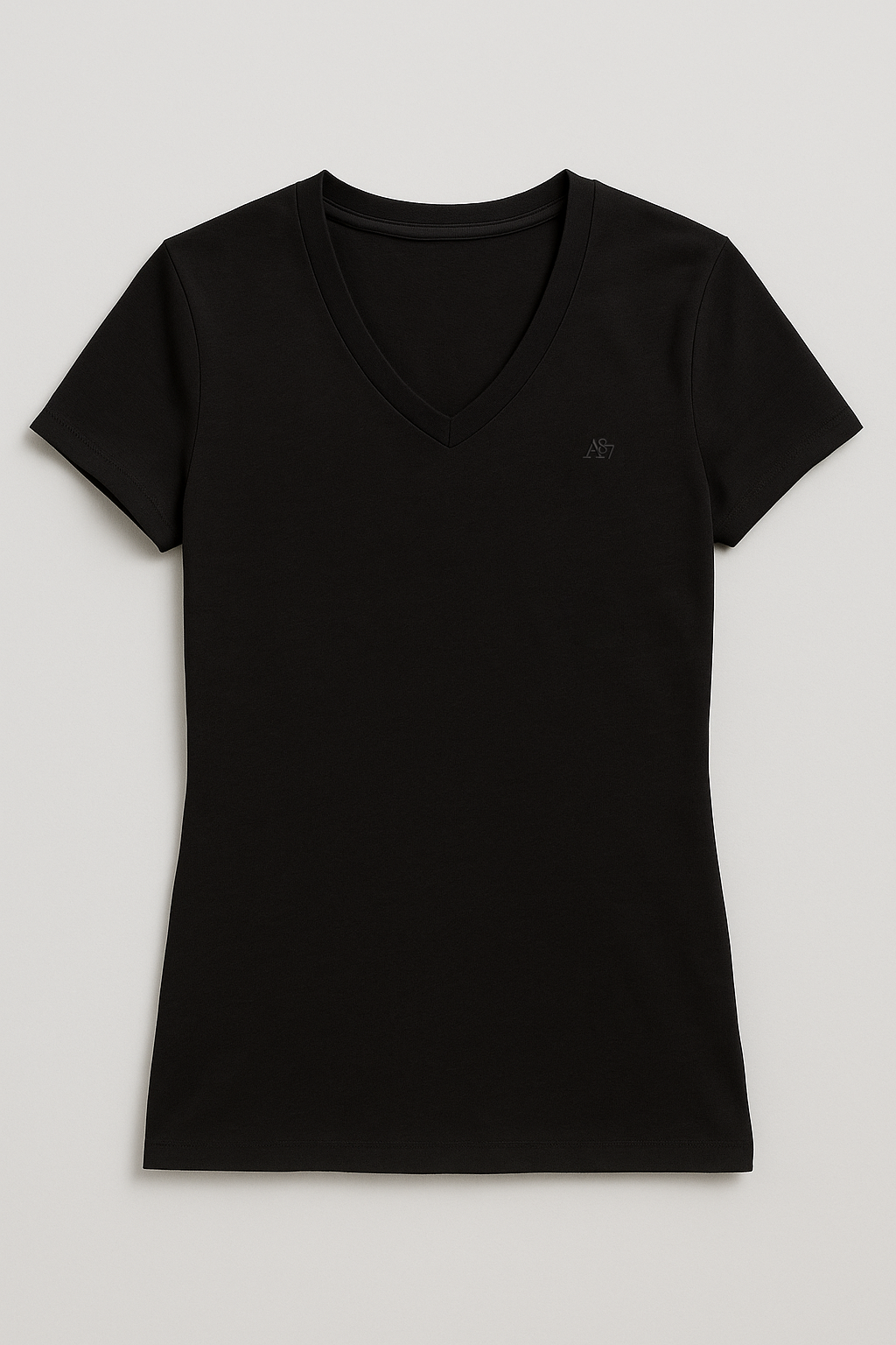 Camiseta Básica Para Mujer Aero Girls Solid SS Darl Black 4208
