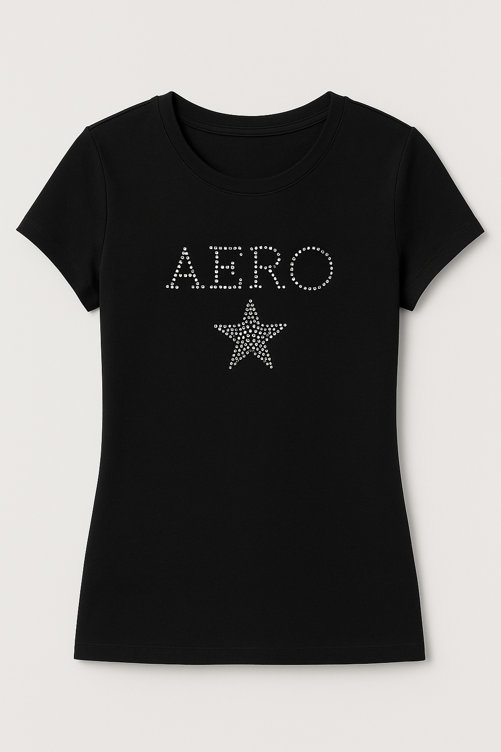 Camiseta Para Mujer Aero Graphic Level 2 Dark Black 7047