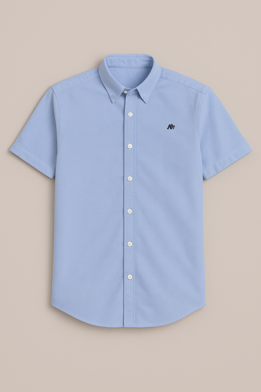 Camisa Para Hombre Aero Guys SS Woven Shirts Porcelain Blue 1440