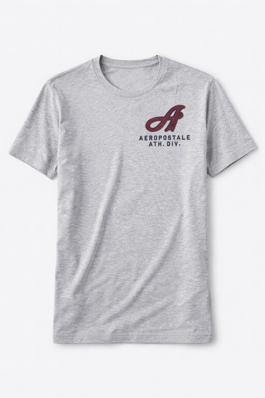 Camiseta Para Hombre Aero Level 2 Graphic Tees Light Heather Grey 6227