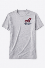 Camiseta Para Hombre Aero Level 2 Graphic Tees Light Heather Grey 6227