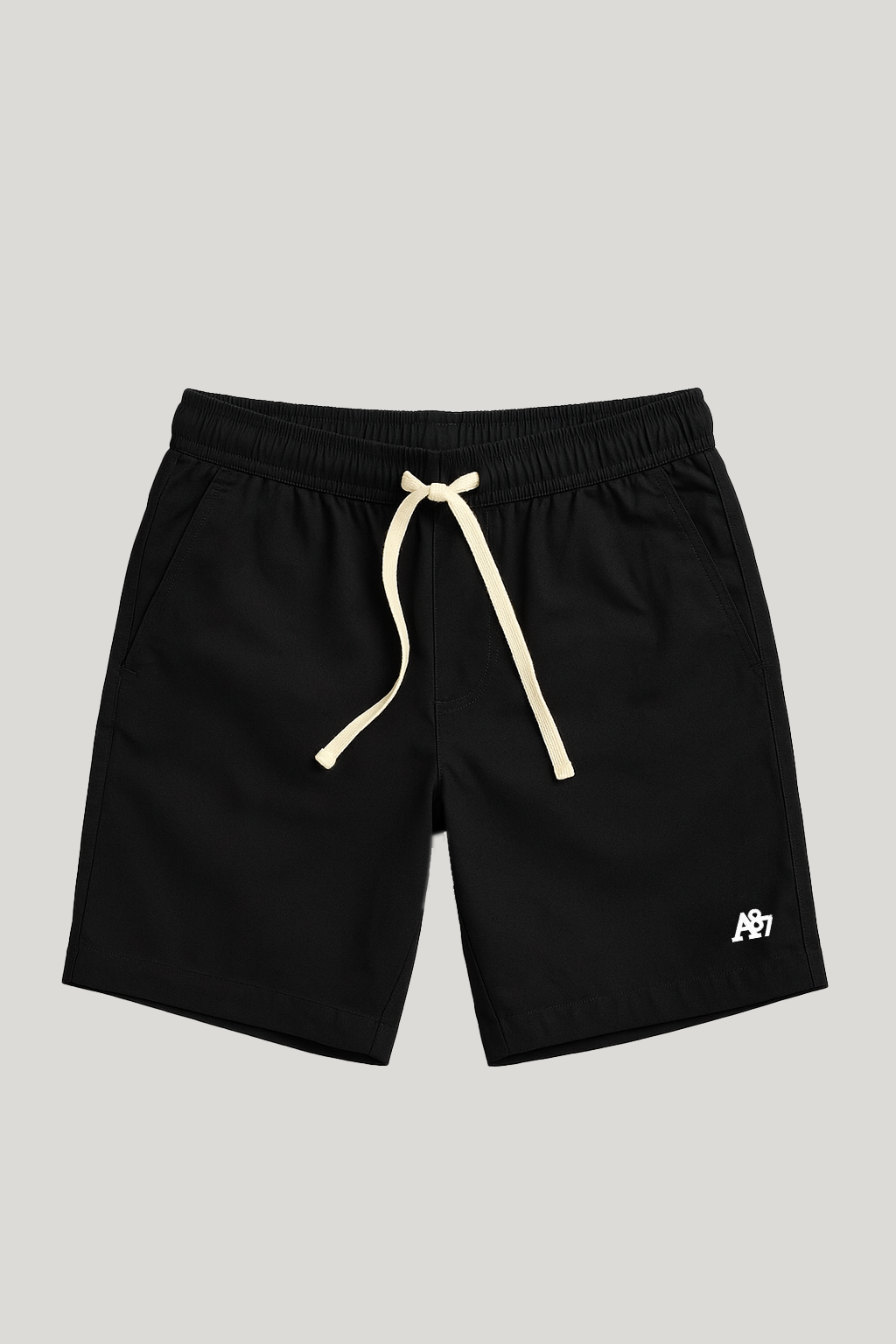 Bermuda Para Hombre Aero BC Shorts Dark Black 4238