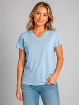 Camiseta Para Mujer Aero Girls Solid SS Kentucky Blue 4208