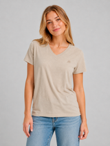 Camiseta Para Mujer Aero Girls Solid Egret 4208