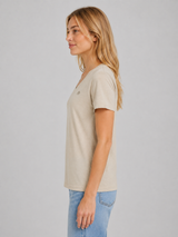 Camiseta Para Mujer Aero Girls Solid Egret 4208