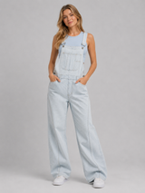Jean Para Mujer Aero Girls Denim Fashion Light Wash Overol 4003
