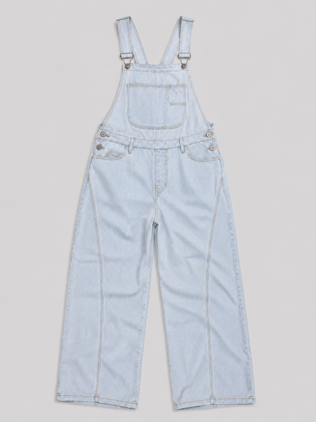 Jean Para Mujer Aero Girls Denim Fashion Light Wash Overol 4003