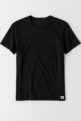 Camiseta Basica Para Mujer Aero Girls Fashion SS Dark Black 1602 100% Algodón