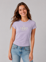 Camiseta Para Mujer Aero Graphic Level 2 Pastel Lilac 7096