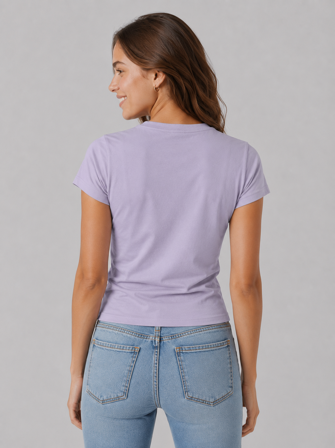 Camiseta Para Mujer Aero Graphic Level 2 Pastel Lilac 7096