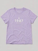 Camiseta Para Mujer Aero Graphic Level 2 Pastel Lilac 7096