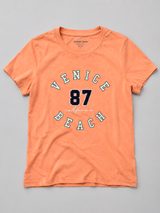 Camiseta Para Mujer Aero Graphic Level 2 Papaya Punch 7011