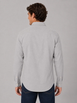 Camisa Para Hombre Aero Guys SS Woven Shirts Light Heather Grey 2269