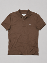 Camiseta Polo Aero Guys SS Solid Polo Hot Chocolate 7907