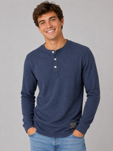 Buzo Para Hombre Aero Guys LS Henley Roman Violet 9076