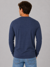 Buzo Para Hombre Aero Guys LS Henley Roman Violet 9076