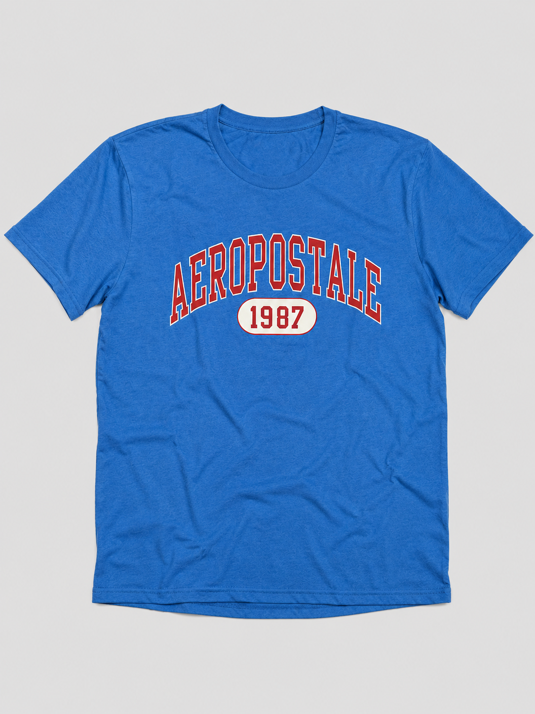 Camiseta Para Hombre Aero Level 1 Graphic Tees French Blue 6330