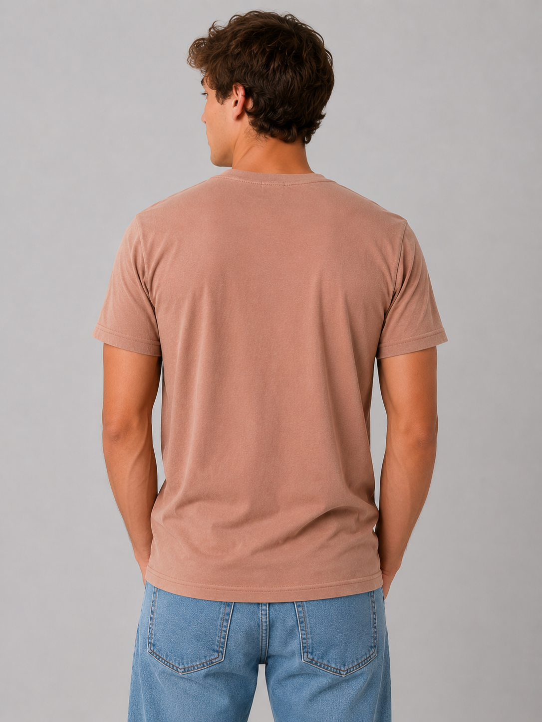 Camiseta Para Hombre Aero Level 2 Graphic Tees Mocha Mousse 6217