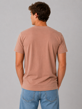 Camiseta Para Hombre Aero Level 2 Graphic Tees Mocha Mousse 6217