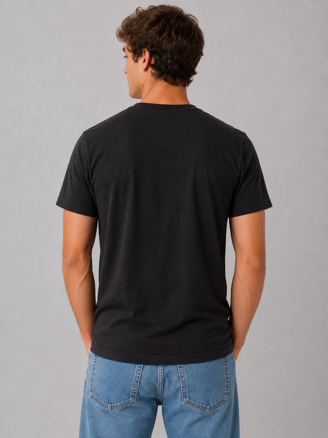 Camiseta Para Hombre Aero Level 2 Graphic Tees Dark Black 2169