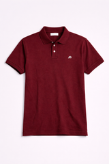 Camiseta Polo Aero Guys SS Solid Polo Raspberry Red 7907