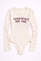 Top Para Mujer Aero Girls LS Henley Tofu 7003