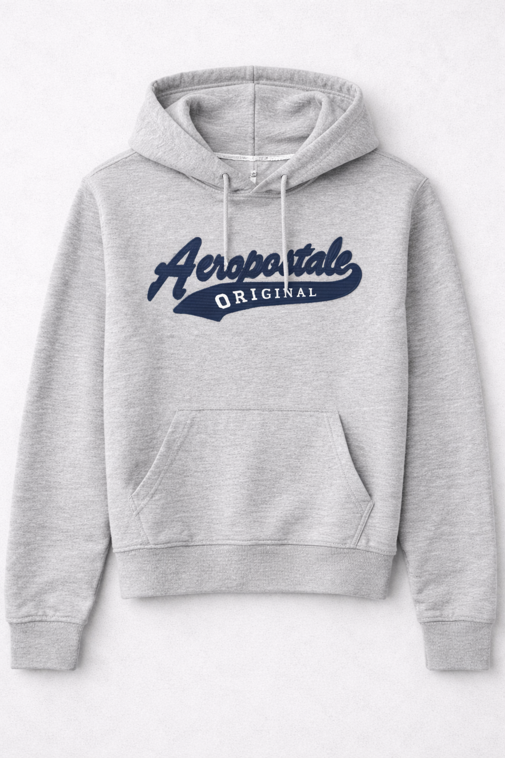 Buzo Para Hombre Aero Guys Popover Hodies Light Heather Grey 6006