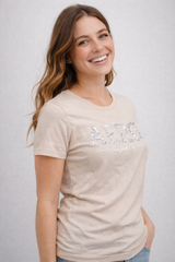 Camiseta Para Mujer Aero Graphic Level 2 Egret 6856