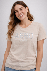 Camiseta Para Mujer Aero Graphic Level 2 Egret 6856