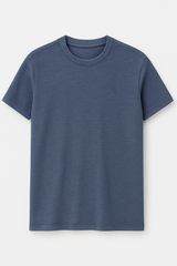 Camiseta Para Hombre Aero BC SS Knits Cadet Navy 4225
