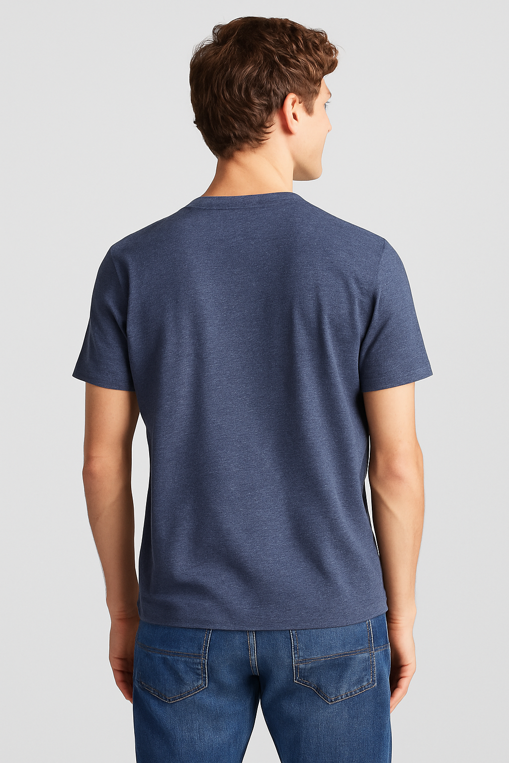 Camiseta Para Hombre Aero BC SS Knits Cadet Navy 4225